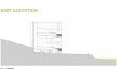 Sede da Fundação Iberê Camargo, elevação leste. Arquiteto Álvaro Siza, 2008