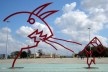 Escultura terminada em 16 de janeiro de 2008