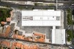 Museu Nacional dos Coches, vista aérea do conjunto, Lisboa. Arquiteto Paulo Mendes da Rocha, MMBB arquitetos e Bak Gordon arquitetos