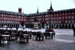Plaza Mayor, vazia em dia de inverno