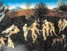 Figuração do Jardim do Éden, intimamente ligada ao mito da Idade do Ouro. Pintura de Lucas Cranach, o Velho, circa 1530