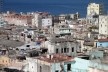 Vista aérea do bairro Centro Havana, em péssimo estado de conservação