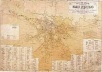 O histórico crescimento espraiado da cidade de São Paulo se mostra nesse mapa de 1905. Por volta de 130.730 habitantes