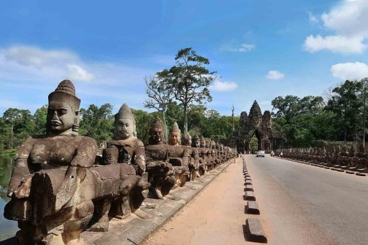 Angkor Thom, Portão Sul, Camboja