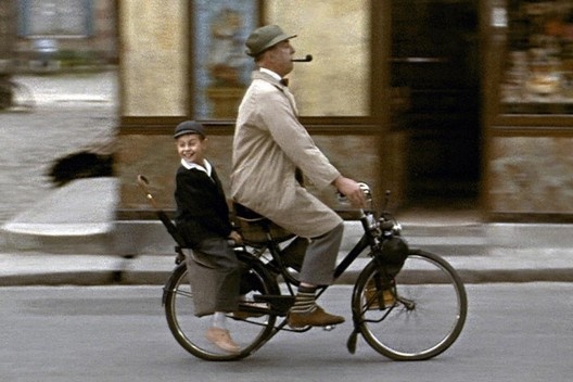 Monsieur Hulot e Gerard na cidade tradicional, Mon Oncle, filme de Jacques Tati
