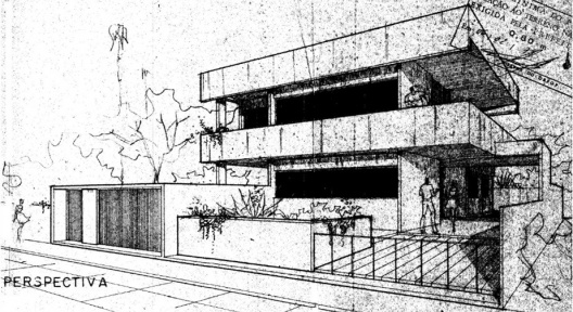 Residência Jacy Cavalcanti, 1979. Arquitetos: Carlos Alberto Carneiro da Cunha/ Edmundo Ferreira Barros
