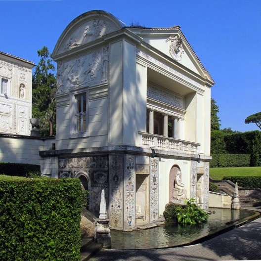 Casino de Pio IV, arquiteto Pirro Ligorio, 1558