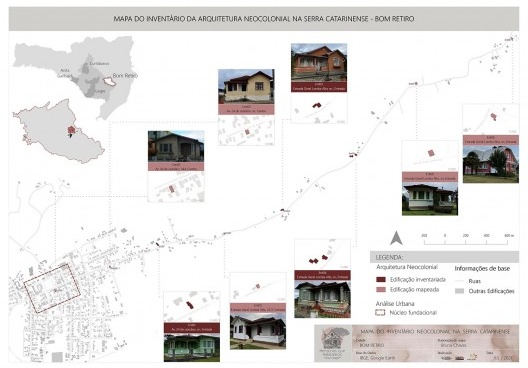 Mapeamento das edificações neocoloniais em Bom Retiro