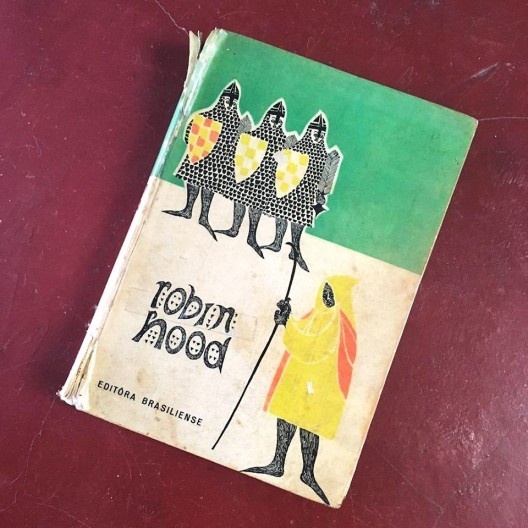 Capa do livro Robin Hood, de Monteiro Lobato