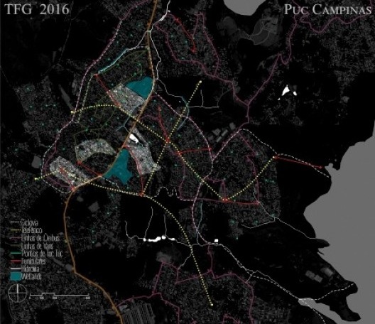 Projeto urbano, sistema integrado de modais: bondes, ciclovias, teleféricos, pontos de ônibus, vans, tuktuks, funiculares e portos