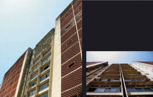 Edifício União, 1953. Acácio Gil Borsoi. Detalhes dos fechamentos