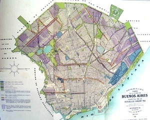 Plano orgânico para Buenos Aires