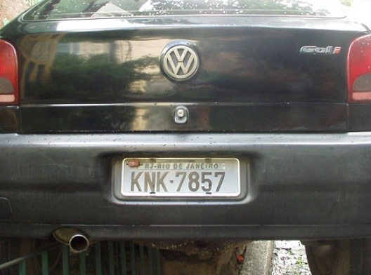 \"A vaga certa\". Ladeira do João Homem, Morro da Conceição, Rio de Janeiro, dezembro de 2008