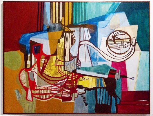 Sem título, acrílica sobre tela, 1992