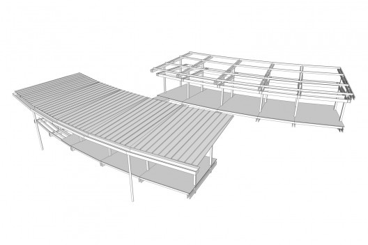Casa em Gonçalves, modelo 3D, Gonçalves MG Brasil, 2012-2013. Arquiteto André Vainer / André Vainer Arquitetos