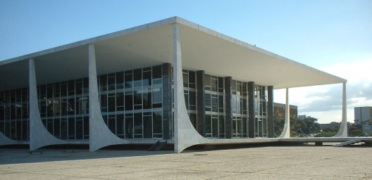 Oscar Niemeyer, Palacio de la Justicia, Brasília, 1958