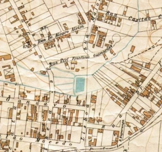 Mappa Topographico do Município de São Paulo