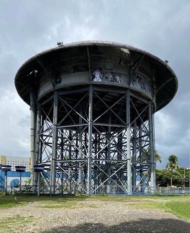 Antiga caixa d’água, bairro São Brás, Belém PA