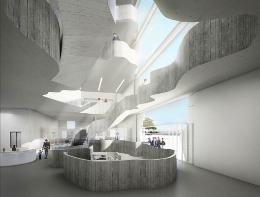 Museu da Imagem e do Som, maquete eletrônica, concurso, Rio de Janeiro RJ