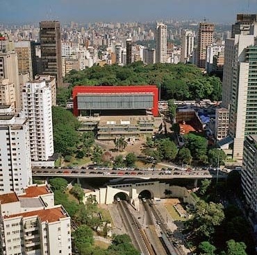 Museu de Arte de São Paulo – MASP, 1957-1968. Arquiteta Lina Bo Bardi