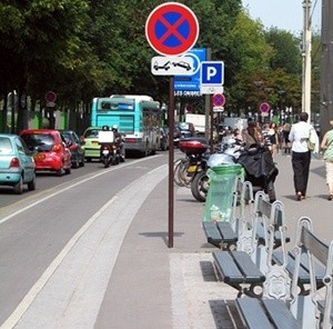 Espaços públicos para pedestres e ciclistas, Paris