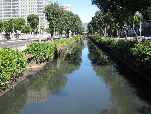 Canal do Mangue na Avenida Presidente Vargas