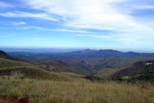 Serra da Calçada, vista geral, Brumadinho MG