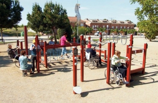Espaço lúdico e de saúde para a terceira idade, província de Barcelona