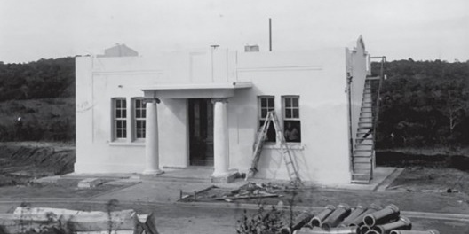 Residência do Empregado (Auditório), construção, c. 1941