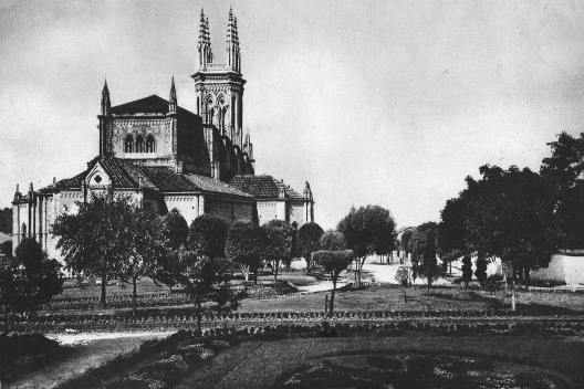 Parque de la Argentina, vista hacia el occidente