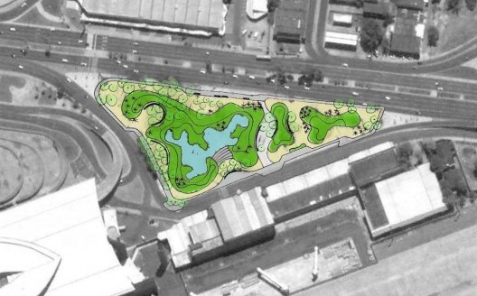 06. Praça Ministro Salgado Filho, Recife, próxima ao Aeroporto dos Guararapes, projeto de Burle Marx, 1957