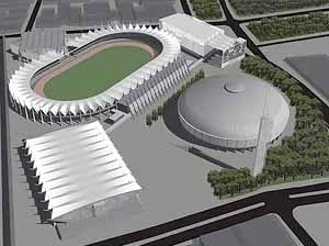 Maquete eletrônica do conjunto