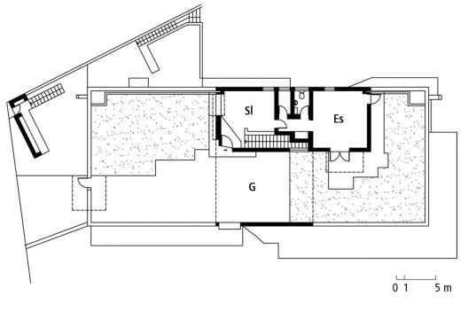 Residência Liliana e Joaquim Guedes, plantas 1o ao 3o pavimento, São Paulo SP Brasil, 1958. Arquitetos Liliana Guedes e Joaquim Guedes