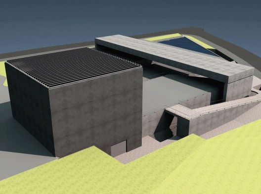 MUBE. Fotos de maquete eletrônica, 1990