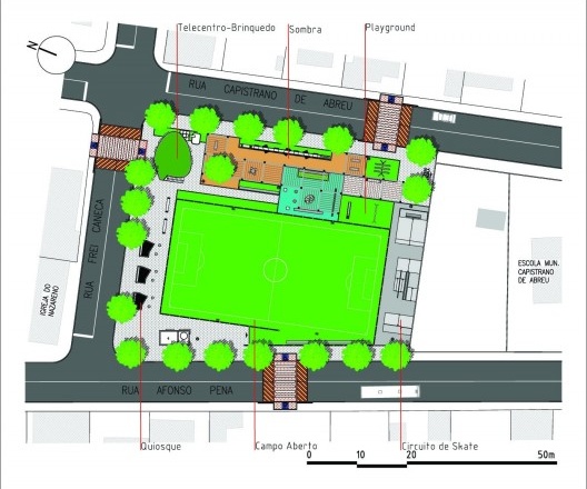 Planta Praça Cajueiros