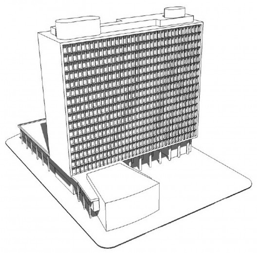 Palácio Gustavo Capanema, Rio de Janeiro RJ Brasil, 1935-1936. Arquitetos Lucio Costa, Affonso Eduardo Reidy, Carlos Leão, Jorge Moreira, Oscar Niemeyer e Ernani Vasconcellos