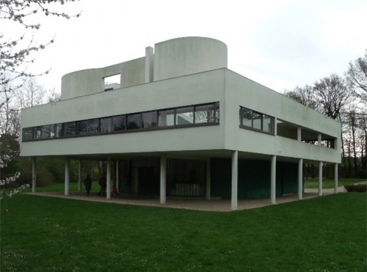 Ville Savoye, Poissy, França. Arquiteto Le Corbusier