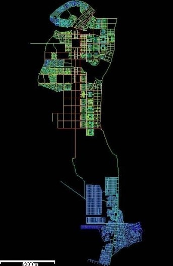 Figura 16 – Mapa axial de Palmas (integração global)