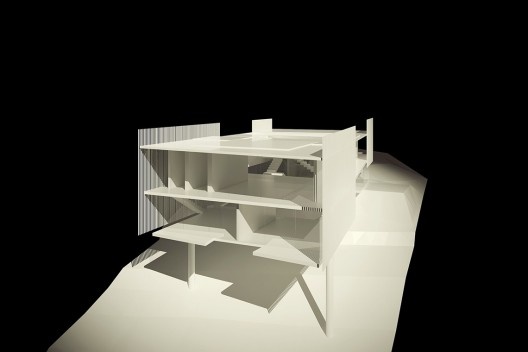 Casa Santana do Parnaíba, maquetes, 2013-2014. Arquiteto Angelo Bucci / SPBR Arquitetos