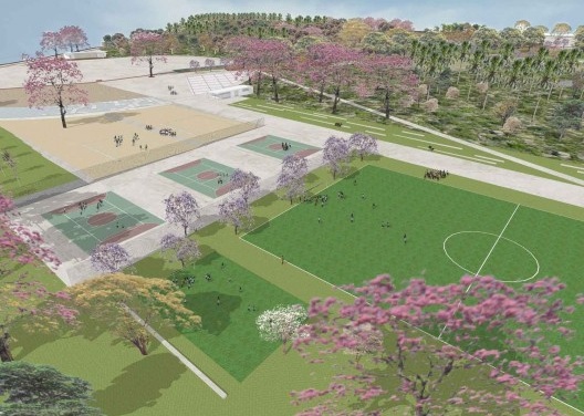 Campo e Quadras Esportivas