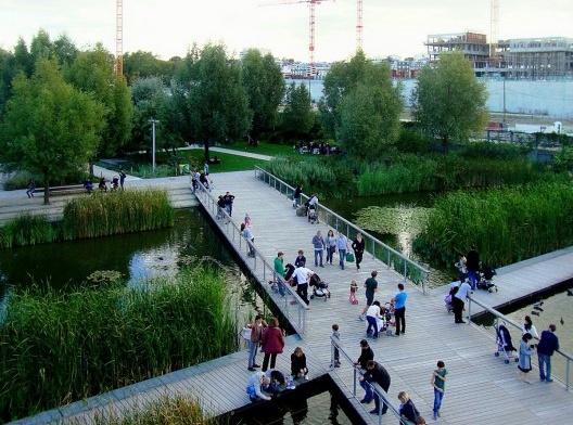 Bairro de Clichy Batignolles, Parque Martin Luther King