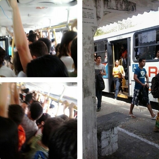 Passageiros em coletivos, Natal