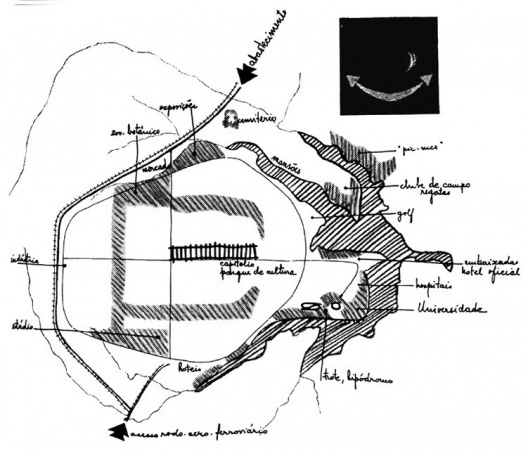 Concurso de Brasília, equipe de Jorge Wilheim, 1957