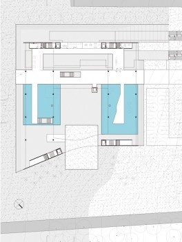 Planta nível 97.00 - Térreo superior/ Acessos