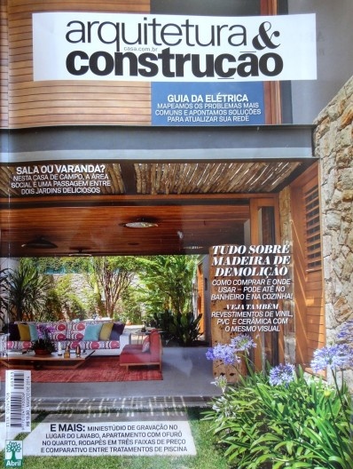 Capa de Arquitetura & Construção, março de 2014