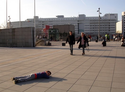 Porte de La Villette, acesso oeste do parque