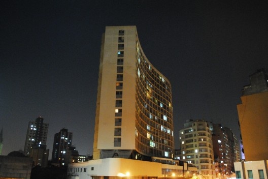 Elevado Costa e Silva, o Minhocão, área central de São Paulo