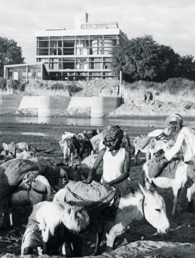 Sede da Associação dos Produtores de Fios Têxteis, Le Corbusier, Ahmedabad, Índia, 1951-54