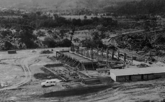 Usina Termoelétrica de Juquiá em construção