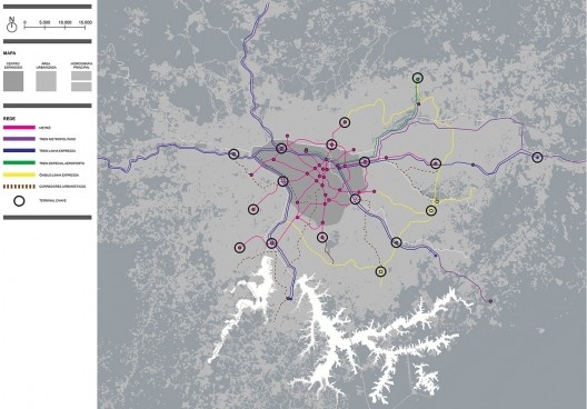 Ilustração baseada no PITU 2025 “Estratégia Combinada”